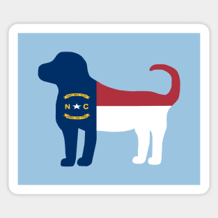 North Carolina Dog Sticker